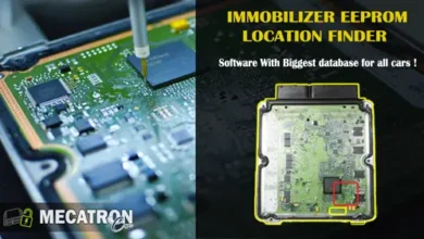 موقع EEPROM في وحدة Immo off للسيارات