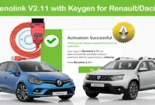 تحميل وتثبيت وتفعيل برنامج Renolink 2.11 لفحص وبرمجة سيارات رينو وداسيا
