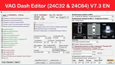 VAG Dash Editor (24C32 & 24C64) V7.3 EN