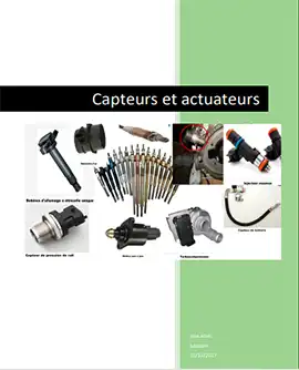 Capteurs et Actuateurs – José Arias (2017)