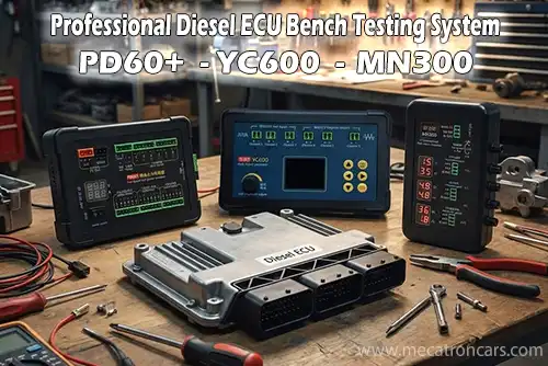 Professional Diesel ECU Bench Testing System YC600 PD60 MN300