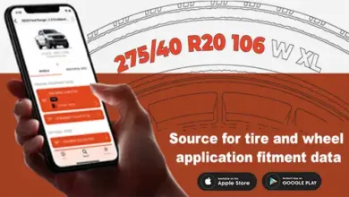 شرح استخدام موقع Wheel-Size لتحديد مقاس الإطارات.