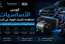اساسيات منظومة تكييف السيارات من شركة مرسيدس وداميلر وكيا